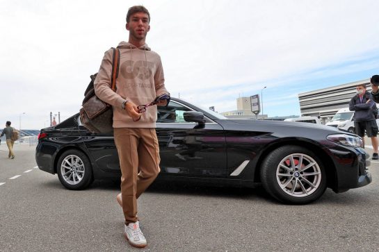 Pierre Gasly (FRA) AlphaTauri.
24.09.2021. Formula 1 World Championship, Rd 15, Russian Grand Prix, Sochi Autodrom, Sochi, Russia, Practice Day.
- www.xpbimages.com, EMail: requests@xpbimages.com &copy; Copyright: Moy / XPB Images