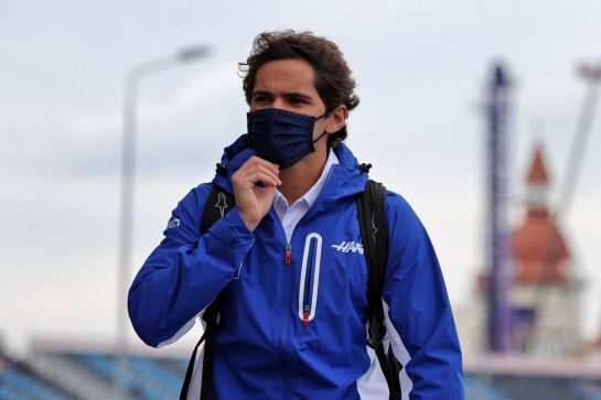 Pietro Fittipaldi (BRA) Haas F1 Team Reserve Driver.
24.09.2021. Formula 1 World Championship, Rd 15, Russian Grand Prix, Sochi Autodrom, Sochi, Russia, Practice Day.
- www.xpbimages.com, EMail: requests@xpbimages.com &copy; Copyright: Moy / XPB Images