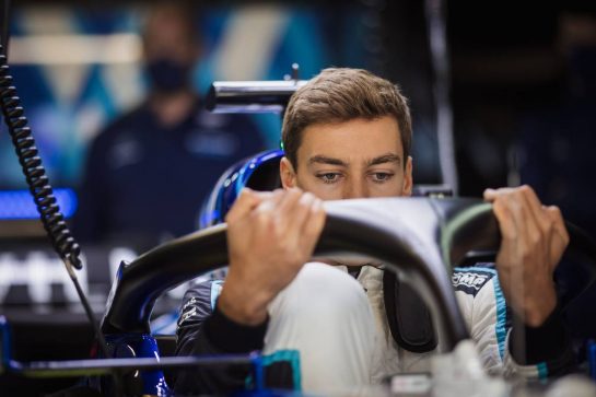 George Russell (GBR) Williams Racing FW43B.
24.09.2021. Formula 1 World Championship, Rd 15, Russian Grand Prix, Sochi Autodrom, Sochi, Russia, Practice Day.
- www.xpbimages.com, EMail: requests@xpbimages.com &copy; Copyright: Bearne / XPB Images