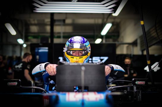 Fernando Alonso (ESP) Alpine F1 Team A521.
24.09.2021. Formula 1 World Championship, Rd 15, Russian Grand Prix, Sochi Autodrom, Sochi, Russia, Practice Day.
- www.xpbimages.com, EMail: requests@xpbimages.com &copy; Copyright: Charniaux / XPB Images