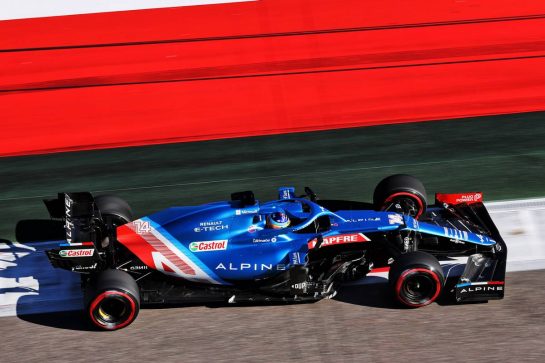 Fernando Alonso (ESP) Alpine F1 Team A521.
24.09.2021. Formula 1 World Championship, Rd 15, Russian Grand Prix, Sochi Autodrom, Sochi, Russia, Practice Day.
- www.xpbimages.com, EMail: requests@xpbimages.com &copy; Copyright: Batchelor / XPB Images