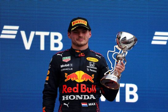 2nd place Max Verstappen (NLD) Red Bull Racing RB16B.
26.09.2021. Formula 1 World Championship, Rd 15, Russian Grand Prix, Sochi Autodrom, Sochi, Russia, Race Day.
- www.xpbimages.com, EMail: requests@xpbimages.com &copy; Copyright: Batchelor / XPB Images