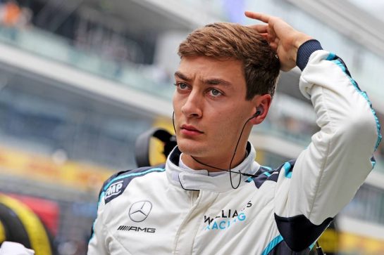George Russell (GBR) Williams Racing on the grid.
26.09.2021. Formula 1 World Championship, Rd 15, Russian Grand Prix, Sochi Autodrom, Sochi, Russia, Race Day.
- www.xpbimages.com, EMail: requests@xpbimages.com &copy; Copyright: Moy / XPB Images
