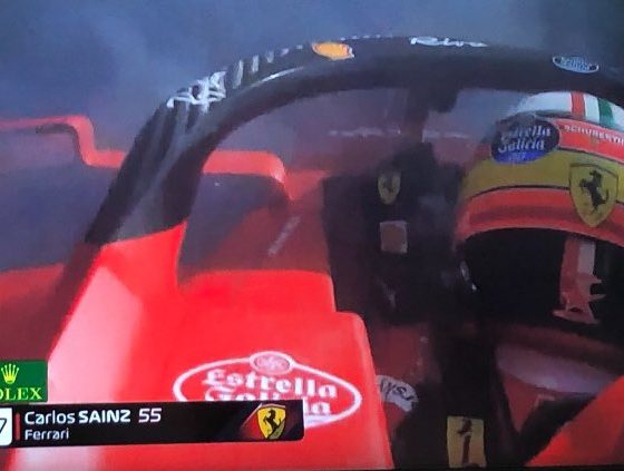 Sainz seatbelt stretch at Monza under scrutiny by FIA