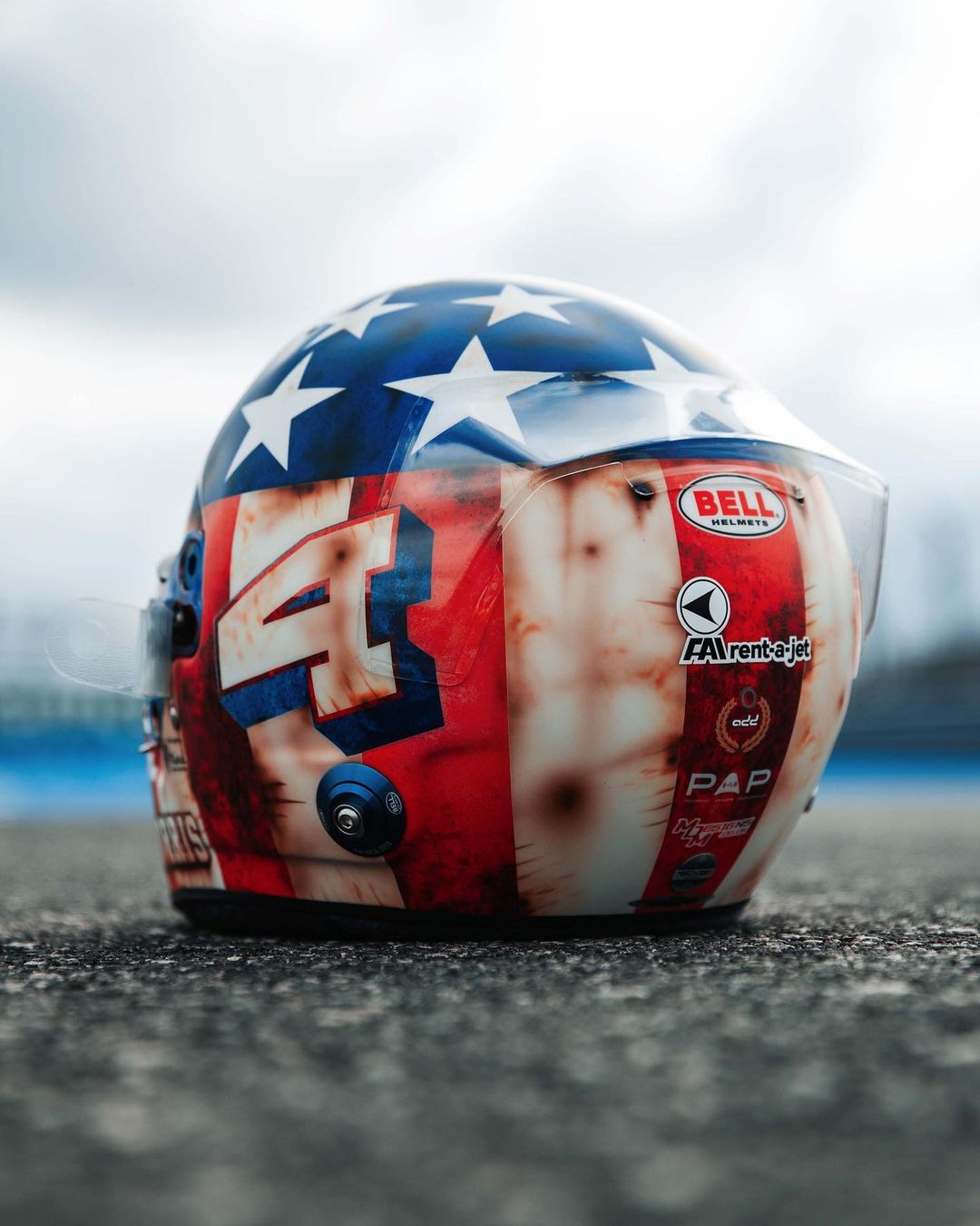 Helmets galore: F1 drivers showcase US GP lids