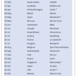 Formula 1 confirms packed 2022 calendar, adds Imola