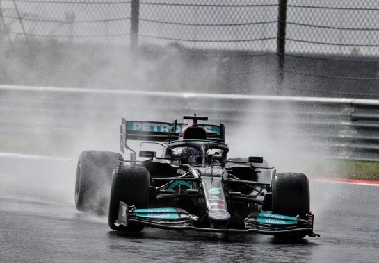 Lewis Hamilton (GBR) Mercedes AMG F1 W12.
09.10.2021. Formula 1 World Championship, Rd 16, Turkish Grand Prix, Istanbul, Turkey, Qualifying Day.
- www.xpbimages.com, EMail: requests@xpbimages.com © Copyright: Batchelor / XPB Images