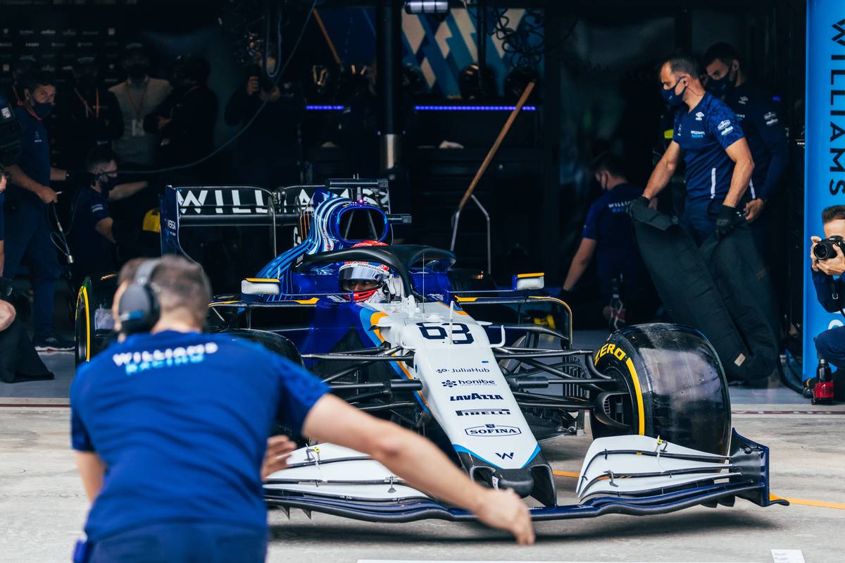 George Russell (GBR) Williams Racing FW43B. 09.10.2021. Formula 1 World Championship, Rd 16, Turkish Grand Prix, Istanbul