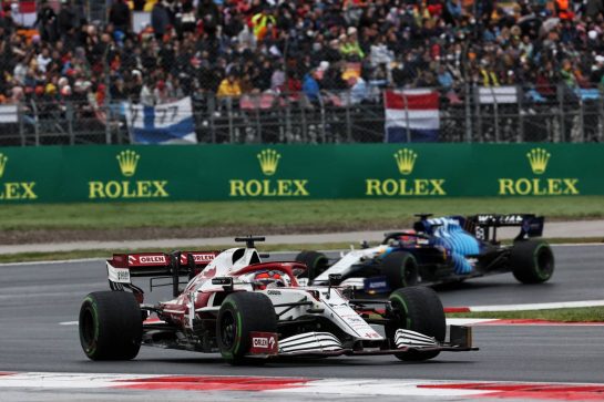 Kimi Raikkonen (FIN) Alfa Romeo Racing C41.
10.10.2021. Formula 1 World Championship, Rd 16, Turkish Grand Prix, Istanbul, Turkey, Race Day.
- www.xpbimages.com, EMail: requests@xpbimages.com © Copyright: Batchelor / XPB Images