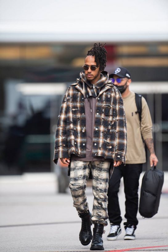 Lewis Hamilton (GBR) Mercedes AMG F1.
21.10.2021. Formula 1 World Championship, Rd 17, United States Grand Prix, Austin, Texas, USA, Preparation Day.
- www.xpbimages.com, EMail: requests@xpbimages.com © Copyright: Price / XPB Images