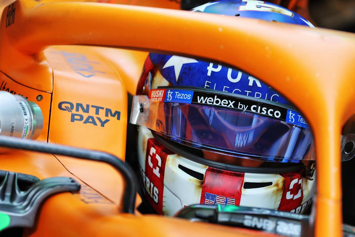 Lando Norris (GBR) McLaren MCL35M. 22.10.2021. Formula 1 World Championship, Rd 17, United States Grand Prix, Austin