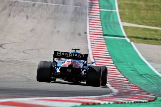 Esteban Ocon (FRA) Alpine F1 Team A521.
23.10.2021. Formula 1 World Championship, Rd 17, United States Grand Prix, Austin, Texas, USA, Qualifying Day.
- www.xpbimages.com, EMail: requests@xpbimages.com &copy; Copyright: Batchelor / XPB Images