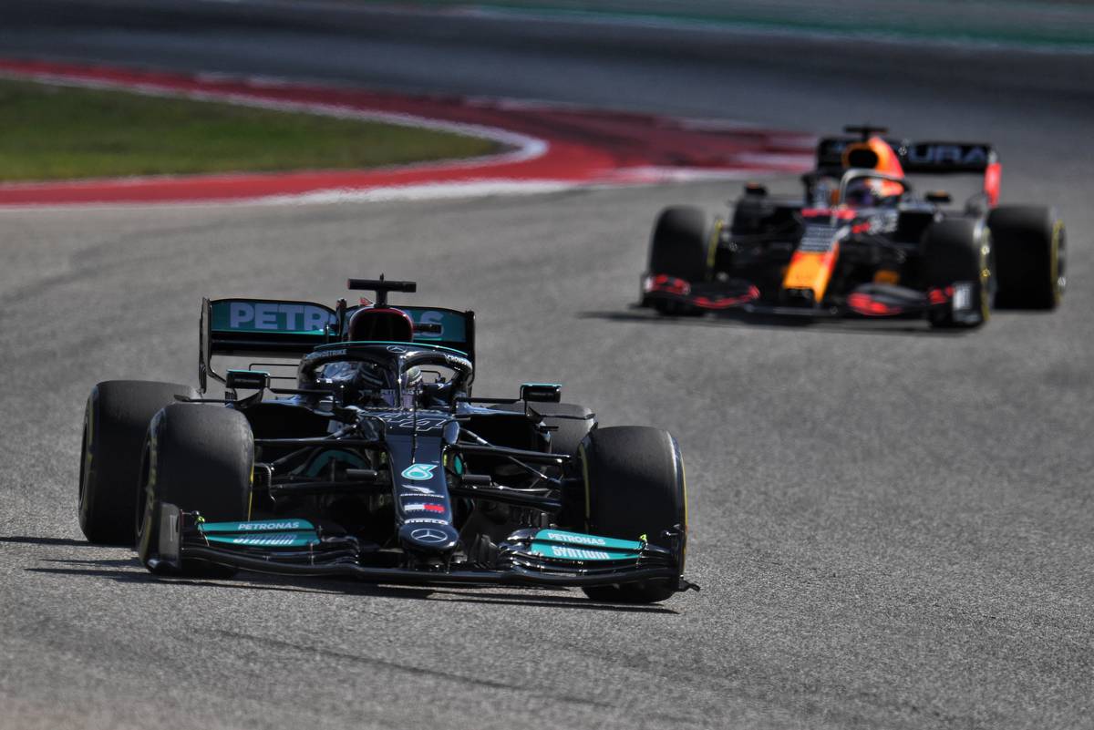 Lewis Hamilton (GBR) Mercedes AMG F1 W12. 24.10.2021. Formula 1 World Championship, Rd 17, United States Grand Prix, Austin