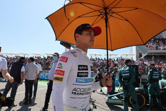 Lando Norris (GBR) McLaren MCL35M.
24.10.2021. Formula 1 World Championship, Rd 17, United States Grand Prix, Austin, Texas, USA, Race Day.
- www.xpbimages.com, EMail: requests@xpbimages.com &copy; Copyright: Batchelor / XPB Images