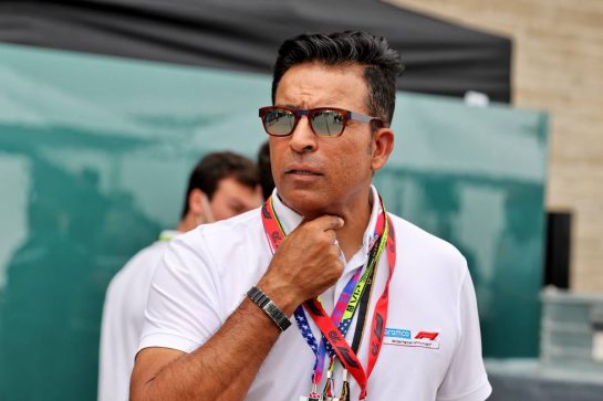 Ahmed Ali Al-Subaey (KSA) Aramco Chairman.
24.10.2021. Formula 1 World Championship, Rd 17, United States Grand Prix, Austin, Texas, USA, Race Day.
- www.xpbimages.com, EMail: requests@xpbimages.com &copy; Copyright: Moy / XPB Images