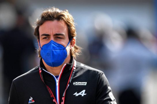 Fernando Alonso (ESP) Alpine F1 Team.
05.11.2021. Formula 1 World Championship, Rd 18, Mexican Grand Prix, Mexico City, Mexico, Practice Day.
- www.xpbimages.com, EMail: requests@xpbimages.com &copy; Copyright: Carrezevoli / XPB Images