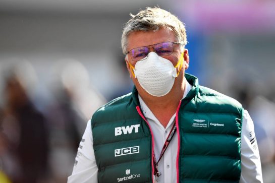 Otmar Szafnauer (USA) Aston Martin F1 Team Principal and CEO.
05.11.2021. Formula 1 World Championship, Rd 18, Mexican Grand Prix, Mexico City, Mexico, Practice Day.
- www.xpbimages.com, EMail: requests@xpbimages.com &copy; Copyright: Carrezevoli / XPB Images