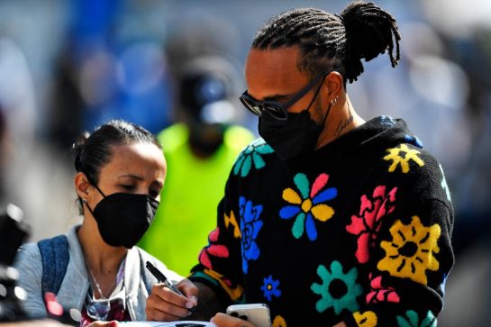 Lewis Hamilton (GBR) Mercedes AMG F1.
05.11.2021. Formula 1 World Championship, Rd 18, Mexican Grand Prix, Mexico City, Mexico, Practice Day.
- www.xpbimages.com, EMail: requests@xpbimages.com &copy; Copyright: Carrezevoli / XPB Images