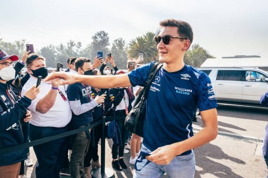 George Russell (GBR) Williams Racing.
05.11.2021. Formula 1 World Championship, Rd 18, Mexican Grand Prix, Mexico City, Mexico, Practice Day.
- www.xpbimages.com, EMail: requests@xpbimages.com &copy; Copyright: Batchelor / XPB Images