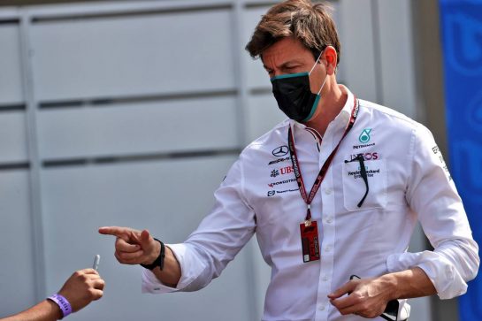 Toto Wolff (GER) Mercedes AMG F1 Shareholder and Executive Director.
05.11.2021. Formula 1 World Championship, Rd 18, Mexican Grand Prix, Mexico City, Mexico, Practice Day.
- www.xpbimages.com, EMail: requests@xpbimages.com &copy; Copyright: Batchelor / XPB Images