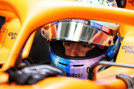 Daniel Ricciardo (AUS) McLaren MCL35M.
05.11.2021. Formula 1 World Championship, Rd 18, Mexican Grand Prix, Mexico City, Mexico, Practice Day.
- www.xpbimages.com, EMail: requests@xpbimages.com &copy; Copyright: Batchelor / XPB Images