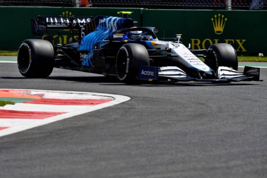 Nicholas Latifi (CDN) Williams Racing FW43B.
05.11.2021. Formula 1 World Championship, Rd 18, Mexican Grand Prix, Mexico City, Mexico, Practice Day.
- www.xpbimages.com, EMail: requests@xpbimages.com &copy; Copyright: Carrezevoli / XPB Images
