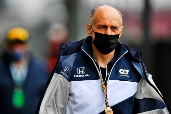 Franz Tost (AUT) AlphaTauri Team Principal.
11.11.2021. Formula 1 World Championship, Rd 19, Brazilian Grand Prix, Sao Paulo, Brazil, Preparation Day.
- www.xpbimages.com, EMail: requests@xpbimages.com &copy; Copyright: Carezzevoli / XPB Images