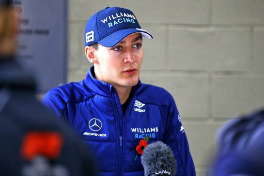George Russell (GBR) Williams Racing.
11.11.2021. Formula 1 World Championship, Rd 19, Brazilian Grand Prix, Sao Paulo, Brazil, Preparation Day.
- www.xpbimages.com, EMail: requests@xpbimages.com &copy; Copyright: XPB Images