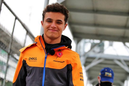 Lando Norris (GBR) McLaren.
11.11.2021. Formula 1 World Championship, Rd 19, Brazilian Grand Prix, Sao Paulo, Brazil, Preparation Day.
- www.xpbimages.com, EMail: requests@xpbimages.com &copy; Copyright: XPB Images