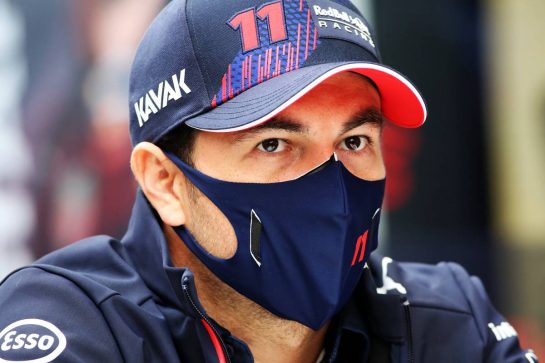 Sergio Perez (MEX) Red Bull Racing.
11.11.2021. Formula 1 World Championship, Rd 19, Brazilian Grand Prix, Sao Paulo, Brazil, Preparation Day.
- www.xpbimages.com, EMail: requests@xpbimages.com &copy; Copyright: XPB Images