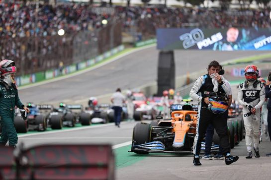 Fernando Alonso (ESP) Alpine F1 Team A521.
13.11.2021. Formula 1 World Championship, Rd 19, Brazilian Grand Prix, Sao Paulo, Brazil, Sprint Race Day.
- www.xpbimages.com, EMail: requests@xpbimages.com © Copyright: Batchelor / XPB Images