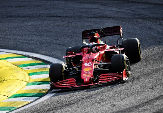 Charles Leclerc (MON) Ferrari SF-21.
13.11.2021. Formula 1 World Championship, Rd 19, Brazilian Grand Prix, Sao Paulo, Brazil, Sprint Race Day.
- www.xpbimages.com, EMail: requests@xpbimages.com © Copyright: Carezzevoli / XPB Images