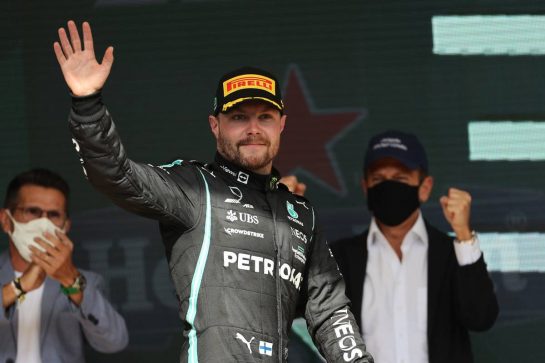 3rd place Valtteri Bottas (FIN) Mercedes AMG F1.
14.11.2021. Formula 1 World Championship, Rd 19, Brazilian Grand Prix, Sao Paulo, Brazil, Race Day.
- www.xpbimages.com, EMail: requests@xpbimages.com &copy; Copyright: Batchelor / XPB Images