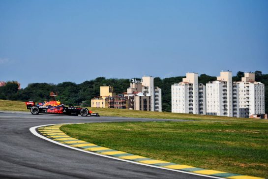 Sergio Perez (MEX) Red Bull Racing RB16B.
14.11.2021. Formula 1 World Championship, Rd 19, Brazilian Grand Prix, Sao Paulo, Brazil, Race Day.
- www.xpbimages.com, EMail: requests@xpbimages.com &copy; Copyright: Carezzevoli / XPB Images
