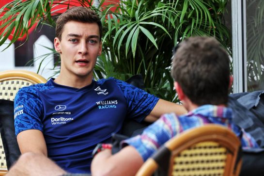 George Russell (GBR) Williams Racing.
18.11.2021. Formula 1 World Championship, Rd 20, Qatar Grand Prix, Doha, Qatar, Preparation Day.
- www.xpbimages.com, EMail: requests@xpbimages.com © Copyright: Batchelor / XPB Images