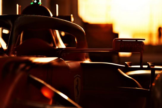 Ferrari SF-21 at sunset.
18.11.2021. Formula 1 World Championship, Rd 20, Qatar Grand Prix, Doha, Qatar, Preparation Day.
- www.xpbimages.com, EMail: requests@xpbimages.com © Copyright: Moy / XPB Images
