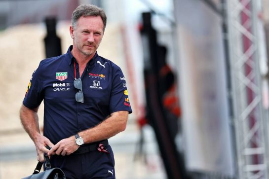 Christian Horner (GBR) Red Bull Racing Team Principal.
20.11.2021. Formula 1 World Championship, Rd 20, Qatar Grand Prix, Doha, Qatar, Qualifying Day.
- www.xpbimages.com, EMail: requests@xpbimages.com © Copyright: Batchelor / XPB Images