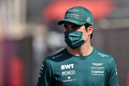 Lance Stroll (CDN) Aston Martin F1 Team.
21.11.2021. Formula 1 World Championship, Rd 20, Qatar Grand Prix, Doha, Qatar, Race Day.
- www.xpbimages.com, EMail: requests@xpbimages.com © Copyright: Moy / XPB Images