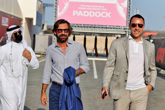 (L to R): Andrea Pirlo (ITA) Football Coach and John Terry (GBR) Football Coach.
21.11.2021. Formula 1 World Championship, Rd 20, Qatar Grand Prix, Doha, Qatar, Race Day.
- www.xpbimages.com, EMail: requests@xpbimages.com © Copyright: Moy / XPB Images