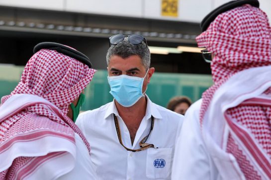 Michael Masi (AUS) FIA Race Director.
21.11.2021. Formula 1 World Championship, Rd 20, Qatar Grand Prix, Doha, Qatar, Race Day.
- www.xpbimages.com, EMail: requests@xpbimages.com © Copyright: Moy / XPB Images