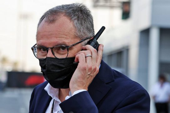 Stefano Domenicali (ITA) Formula One President and CEO.
21.11.2021. Formula 1 World Championship, Rd 20, Qatar Grand Prix, Doha, Qatar, Race Day.
- www.xpbimages.com, EMail: requests@xpbimages.com © Copyright: Moy / XPB Images