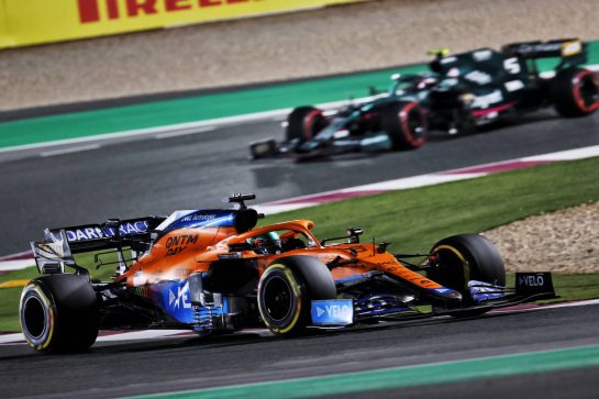 Daniel Ricciardo (AUS) McLaren MCL35M.
21.11.2021. Formula 1 World Championship, Rd 20, Qatar Grand Prix, Doha, Qatar, Race Day.
- www.xpbimages.com, EMail: requests@xpbimages.com © Copyright: Batchelor / XPB Images