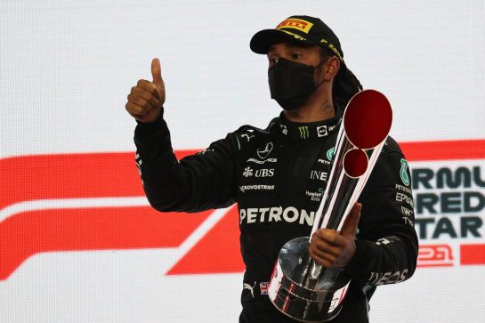 1st place Lewis Hamilton (GBR) Mercedes AMG F1 W12.
21.11.2021. Formula 1 World Championship, Rd 20, Qatar Grand Prix, Doha, Qatar, Race Day.
- www.xpbimages.com, EMail: requests@xpbimages.com © Copyright: Batchelor / XPB Images