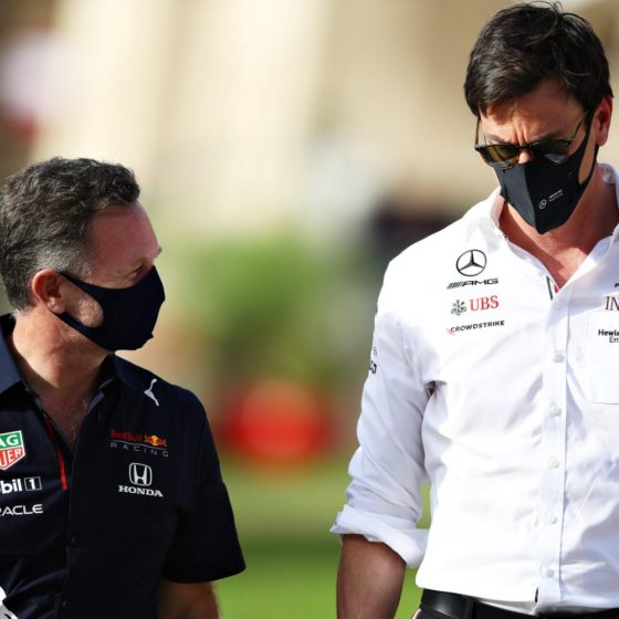 Horner taking Wolff gibes ‘with a pinch of salt’