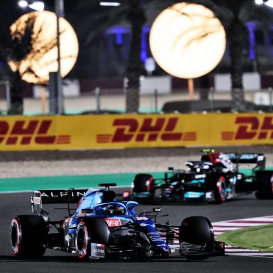Brawn hails Alonso’s Qatar podium: ‘He’s in his element!!’