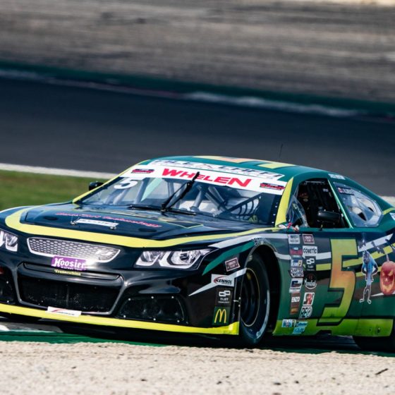 Villeneuve back in the winner’s circle, in EuroNASCAR