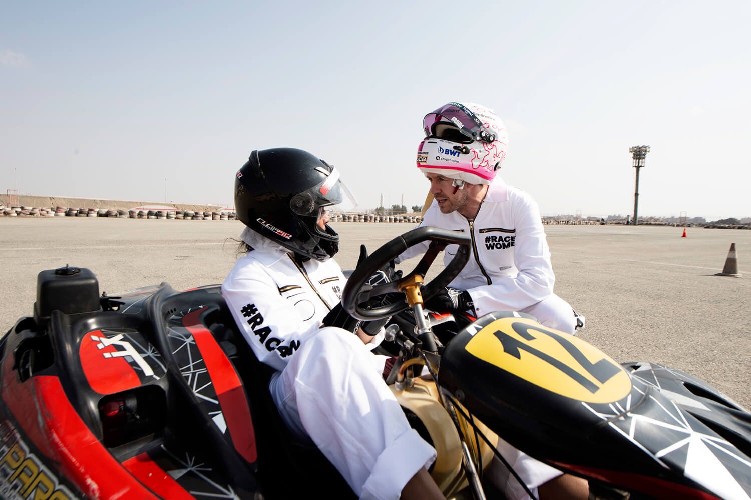 Vettel set up ‘Race for Women’ karting event in Saudi Arabia