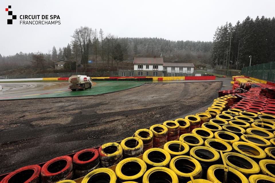 Spa-Francorchamps photos show facelift is underway
