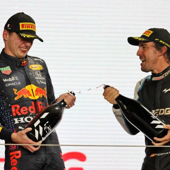 Alonso ‘really deserves to be back at the front’ – Verstappen