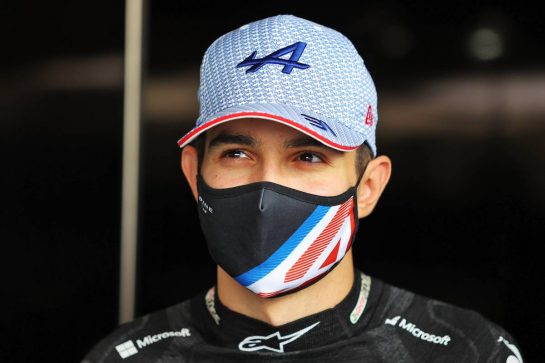 Esteban Ocon (FRA) Alpine F1 Team.
02.12.2021. Formula 1 World Championship, Rd 21, Saudi Arabian Grand Prix, Jeddah, Saudi Arabia, Preparation Day.
- www.xpbimages.com, EMail: requests@xpbimages.com © Copyright: Moy / XPB Images